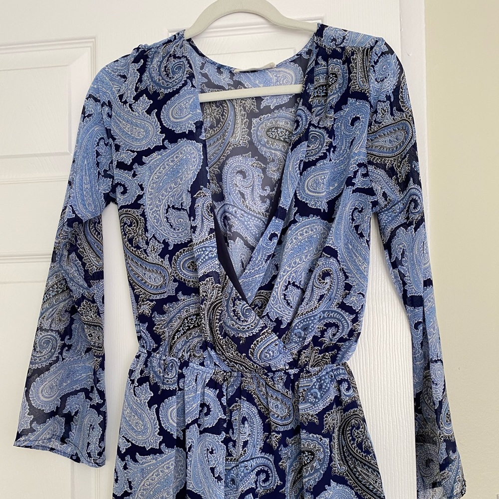 Paisley romper